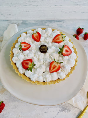 Strawberry Meringue Pie