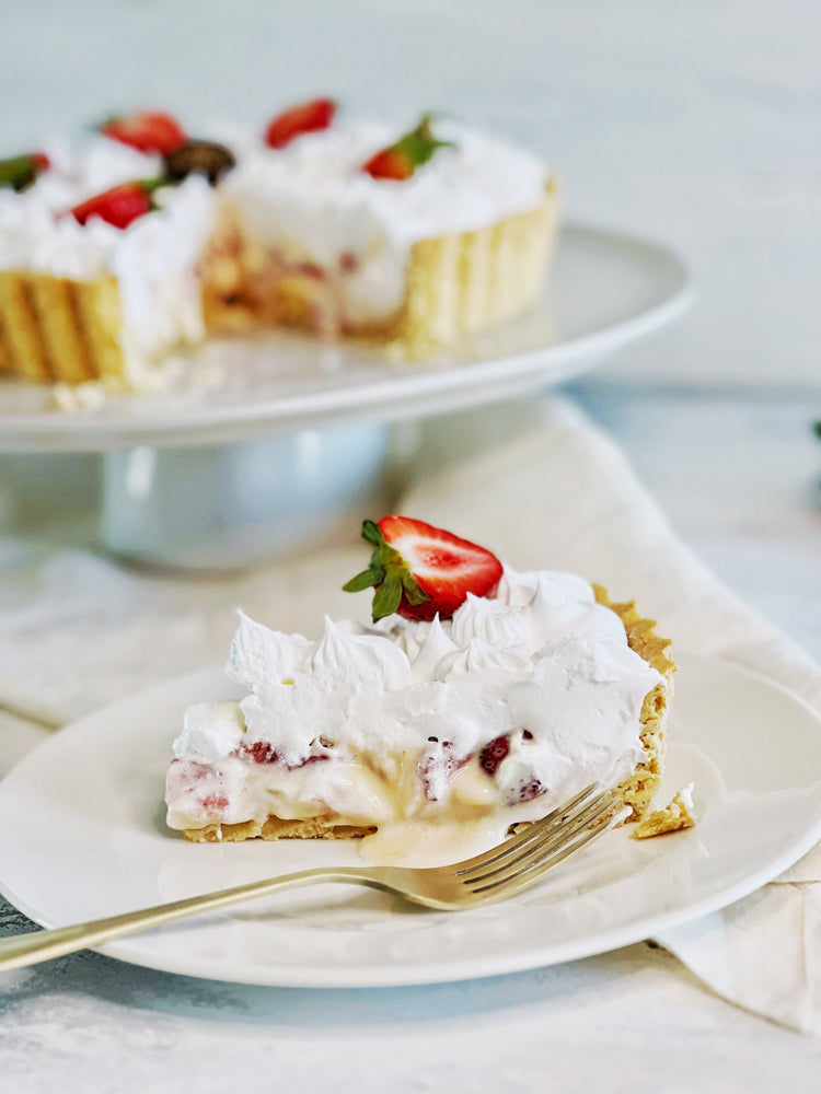 Strawberry Meringue Pie