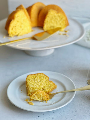 Anise Cornmeal Bundt Cake