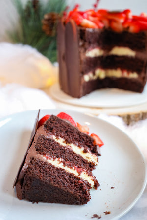 Strawberry Chocolate Cake